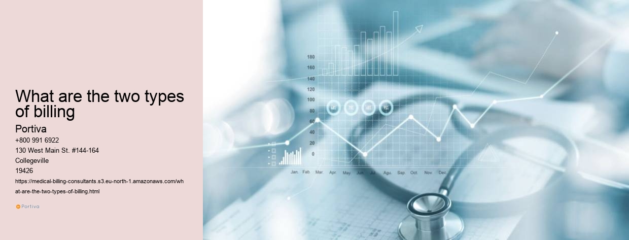 What are the two types of billing